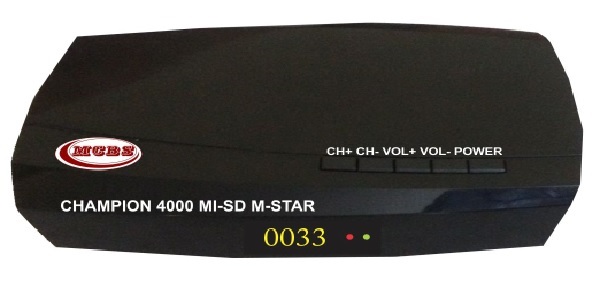 Champion 4000 MI-SD Mstar MPEG-4 SD