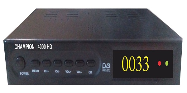 MPEG-4 Champion 4000HD DVB S/S2