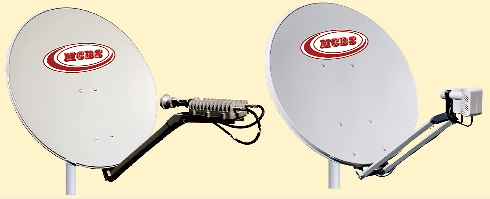V-SAT Dish-Antenna